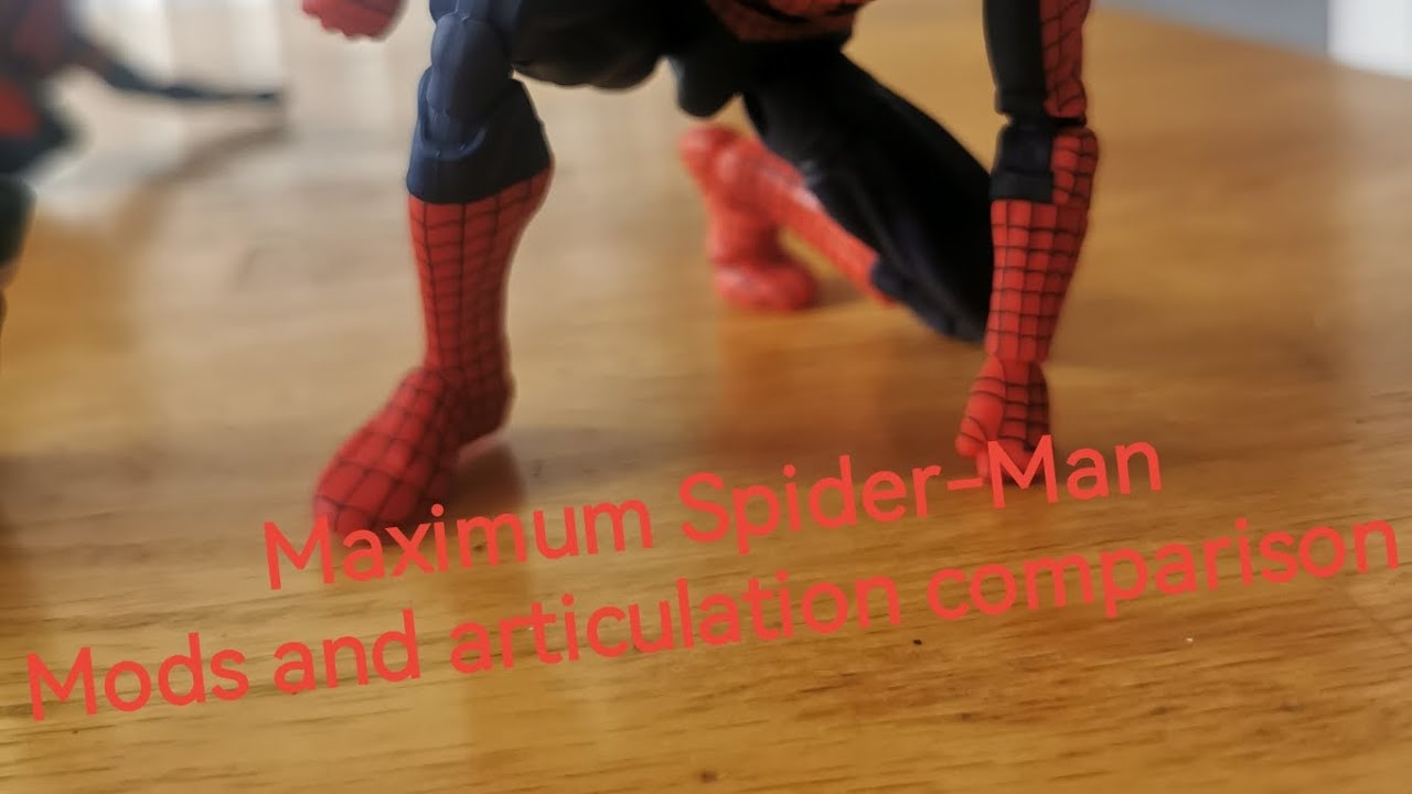 Maximum Spider-Man part 2: improvement and articulation comparison.