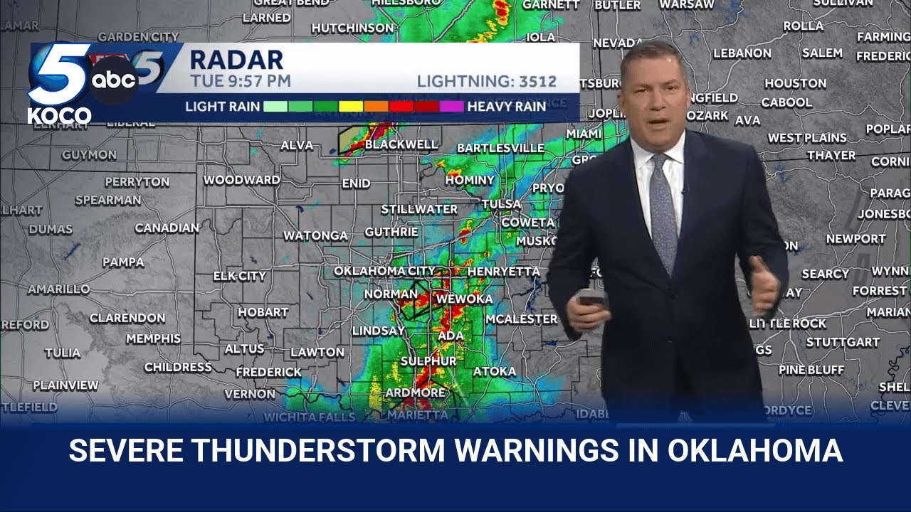 Severe weather threat begins to move east on Tuesday (10 p.m. March 10, 2026)