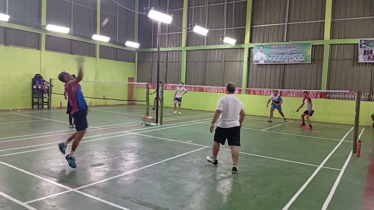 Ko akiang / hasby vs Dery / Adi .GOR pb ss