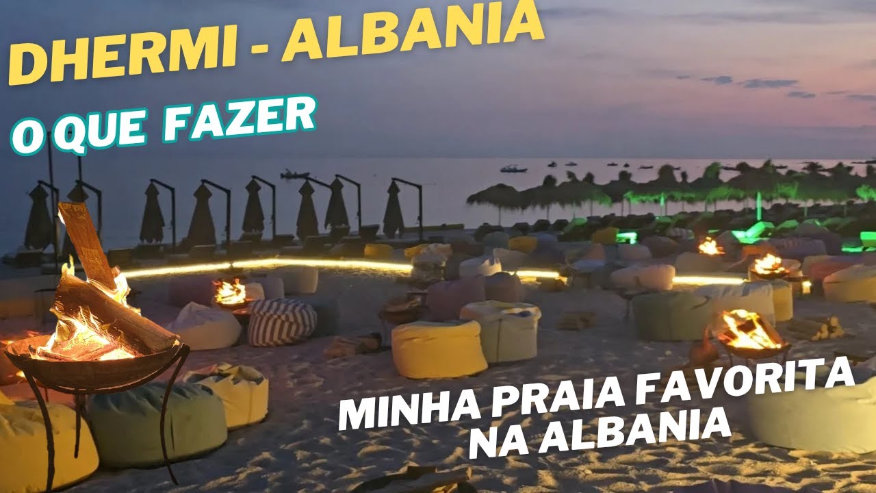 A MALDIVAS DA EUROPA? Conheça Dhermi na Albânia (Onde ficar e dica de Beach Club)
