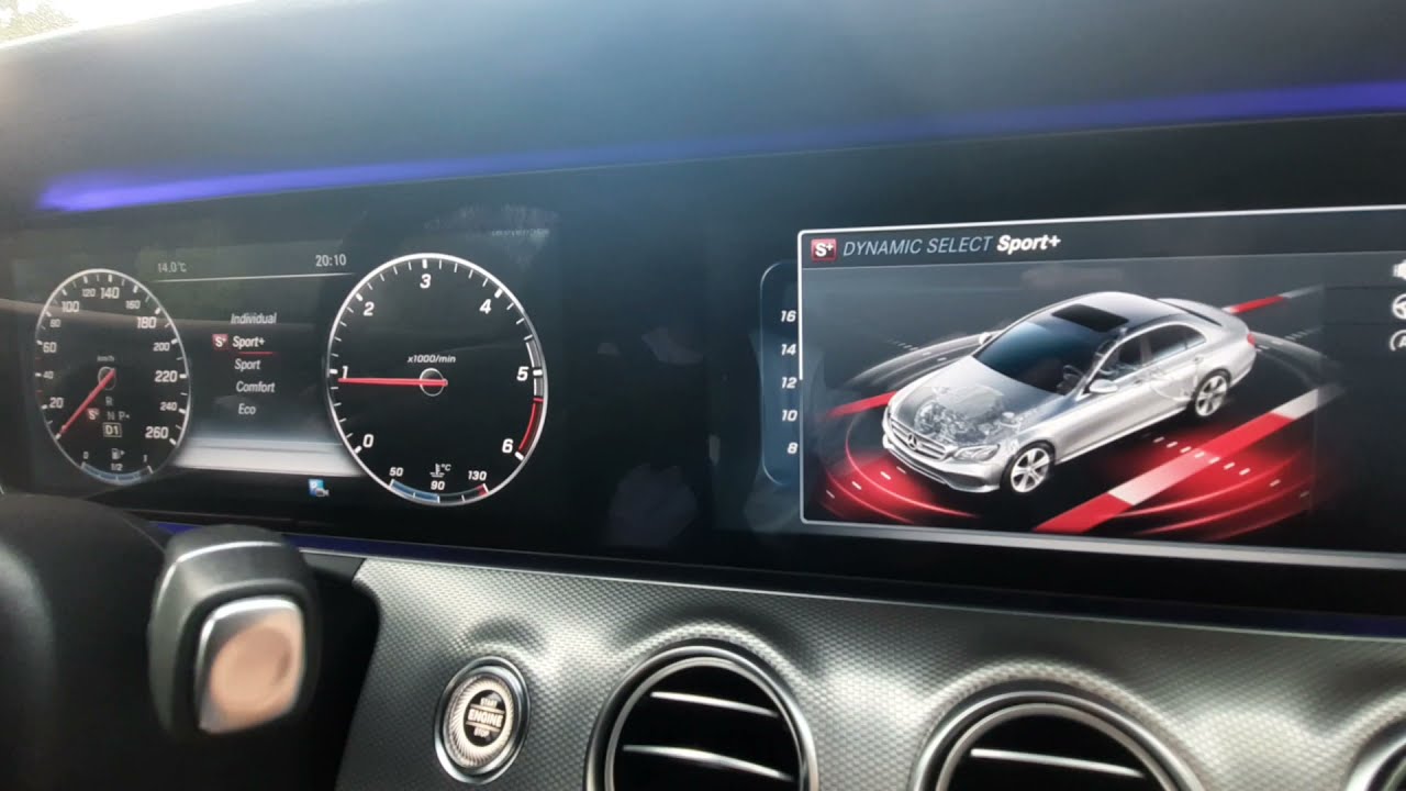 Mercedes E350d SPORT+ Acceleration 0-100 KM/H | 620 NM | 258 PS | W213