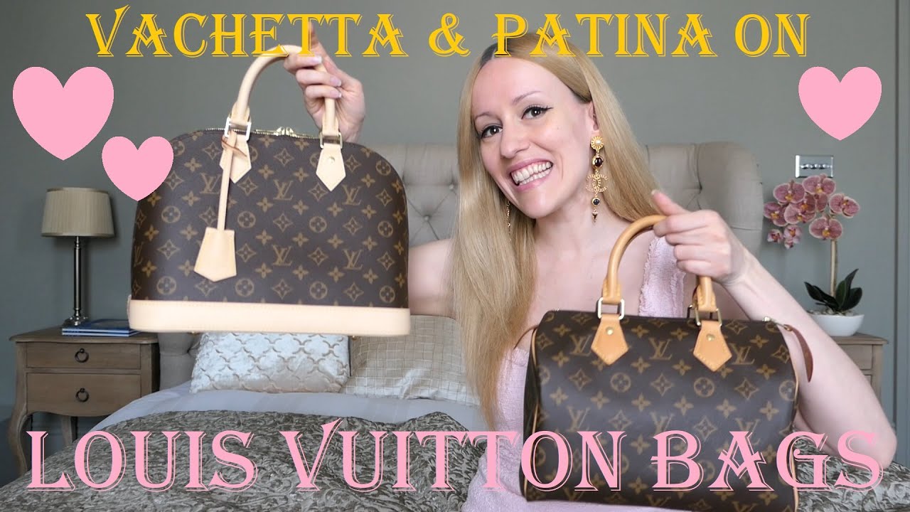 Louis Vuitton Speedy 25 & Alma PM - Vachetta Leather and Patina on LV Bags