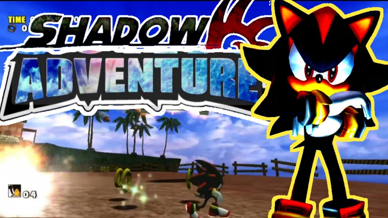 ¡JUGANDO COMO SHADOW en SONIC ADVENTURE 1! 😱🔥(con animaciones propias)