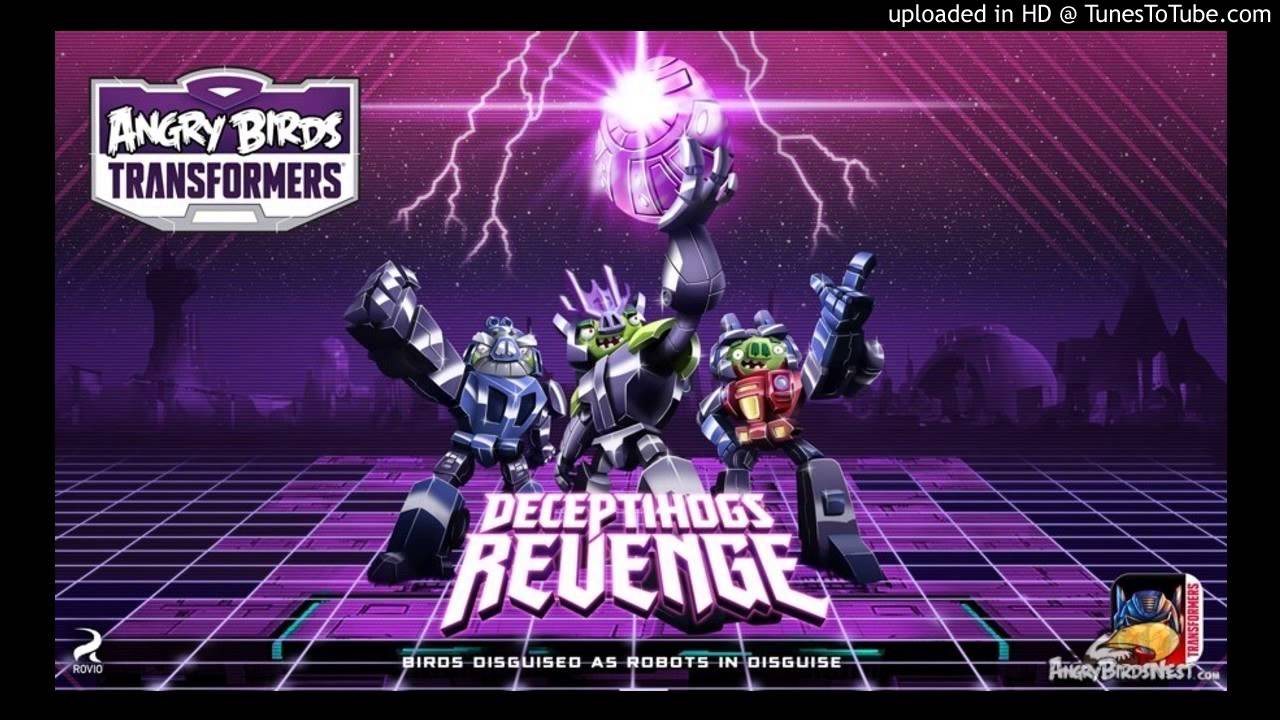 Angry Birds transformers Cobalt Valley theme