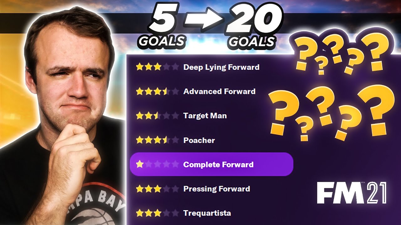 The Key to Strikers in Football Manager