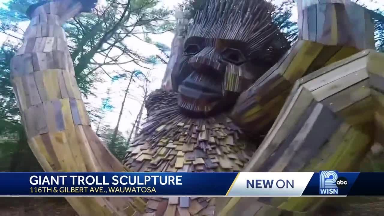 Wauwatosa park to receive larger-than-life troll sculpture