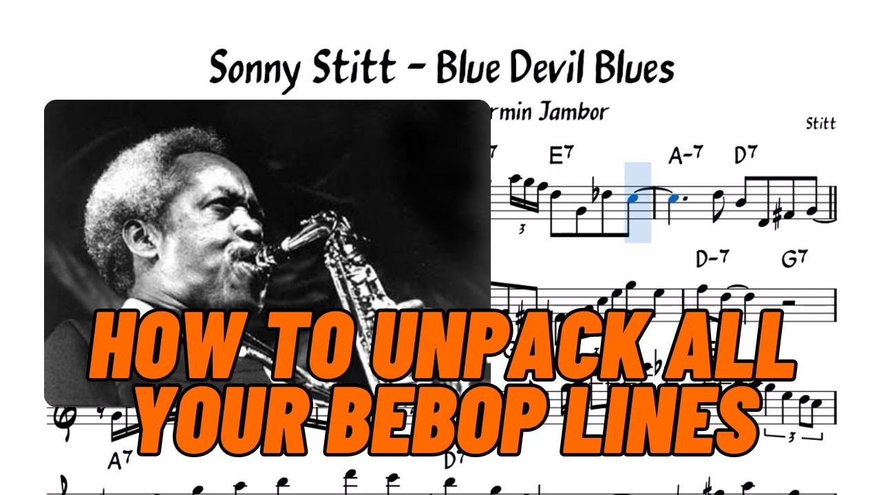 Sonny Stitt - Blue Devil Blues Solo Transcription