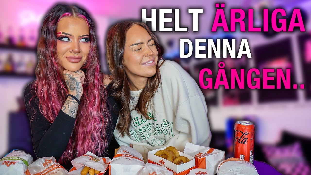 HELT ÄRLIGT NU.. HAR NI LEGAT? | MUKBANG MED TUVA