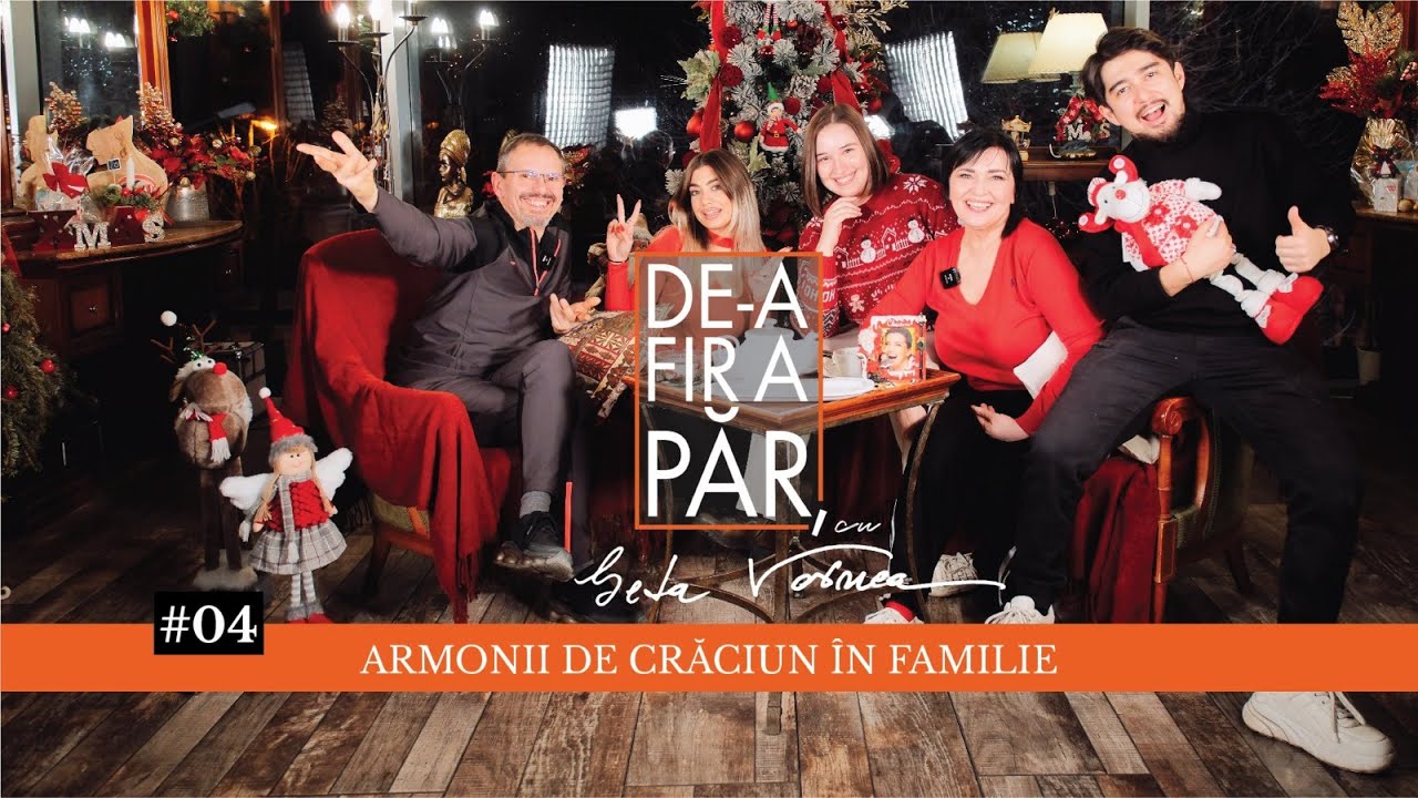 🎄✨ Episod special de Crăciun în podcastul De-a fir a păr cu Geta Voinea!