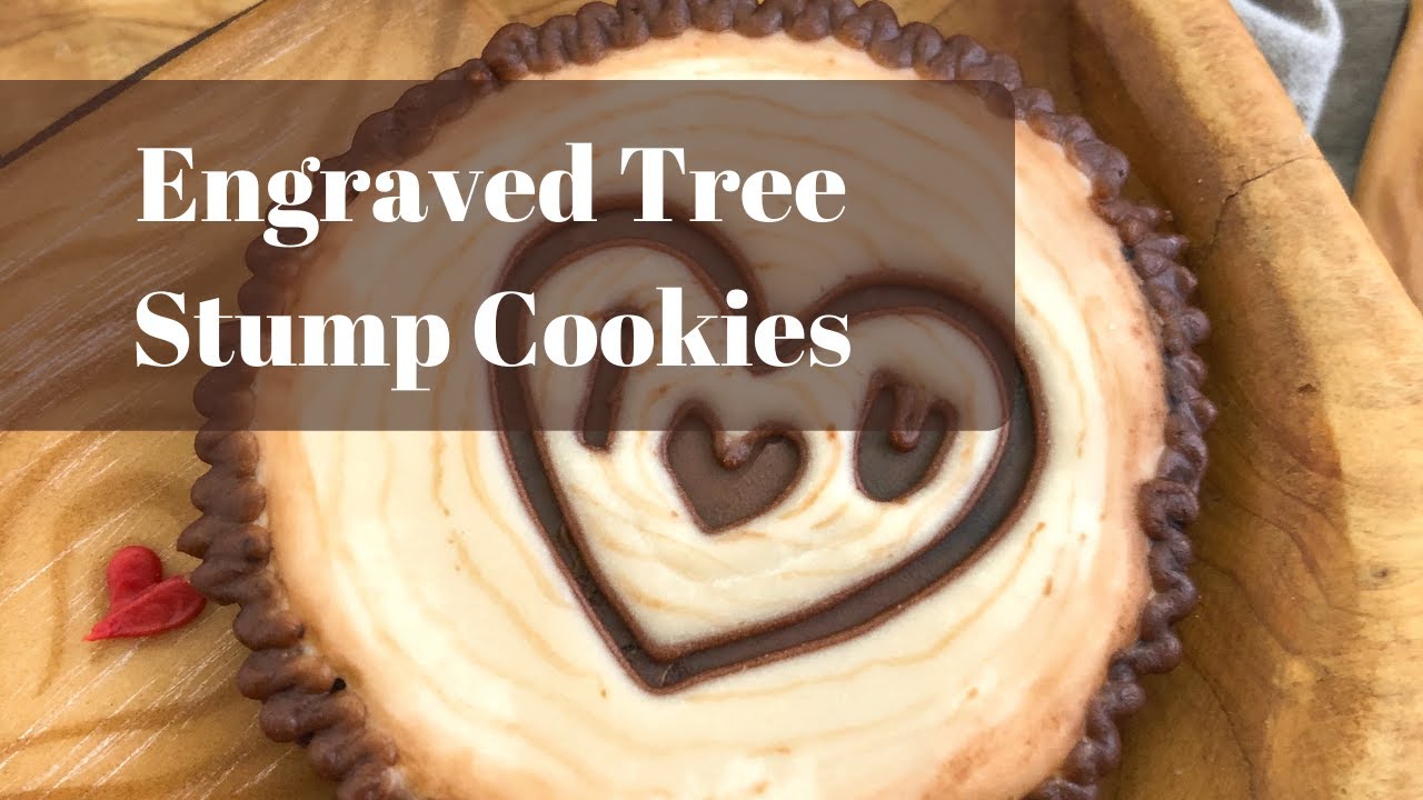 Engraved Tree Stump Cookie Tutorial- Cookie Concepts