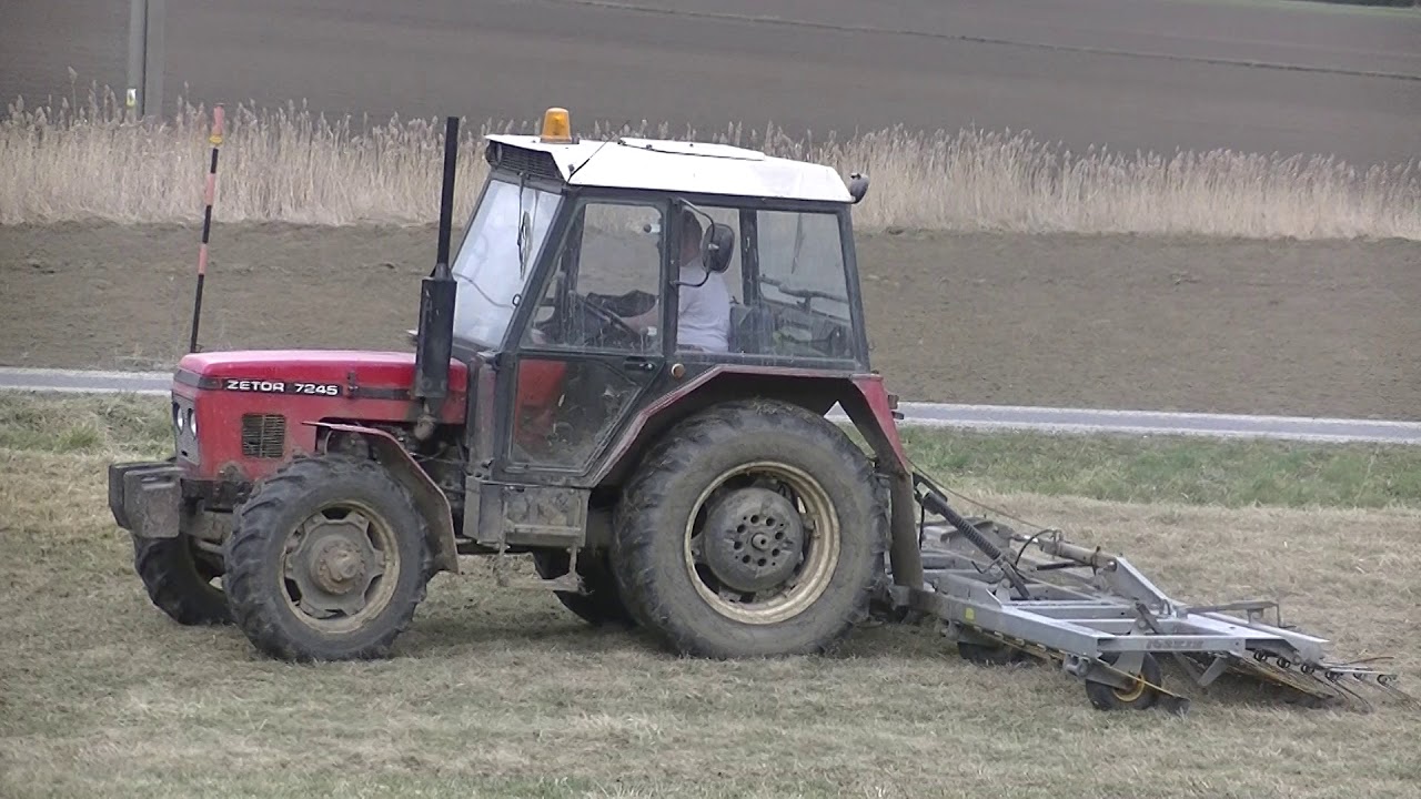 Vláčení Luk se Zetory 7245 a 7745
