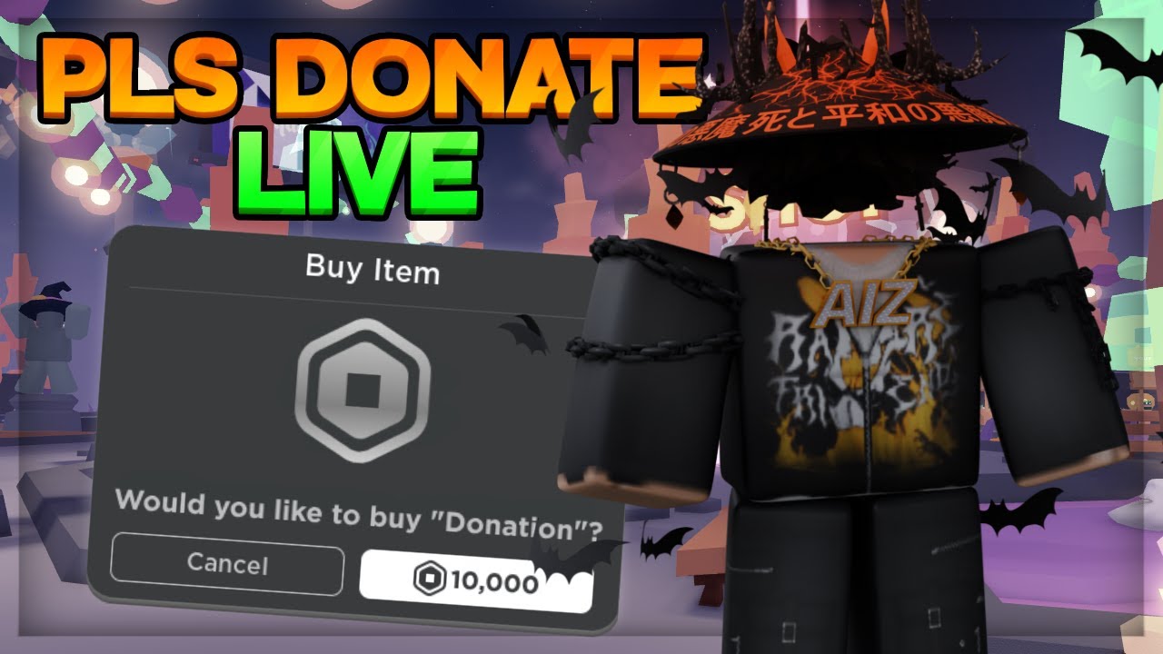 PLS DONATE LIVE | Donating my Viewers (Gifting TTS enabled min. 10 robux) | GIVEAWAYS 💸