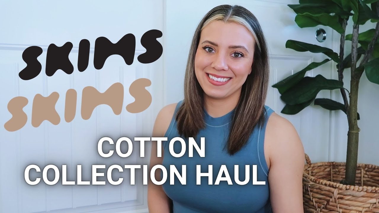 SKIMS COTTON COLLECTION TRY-ON HAUL