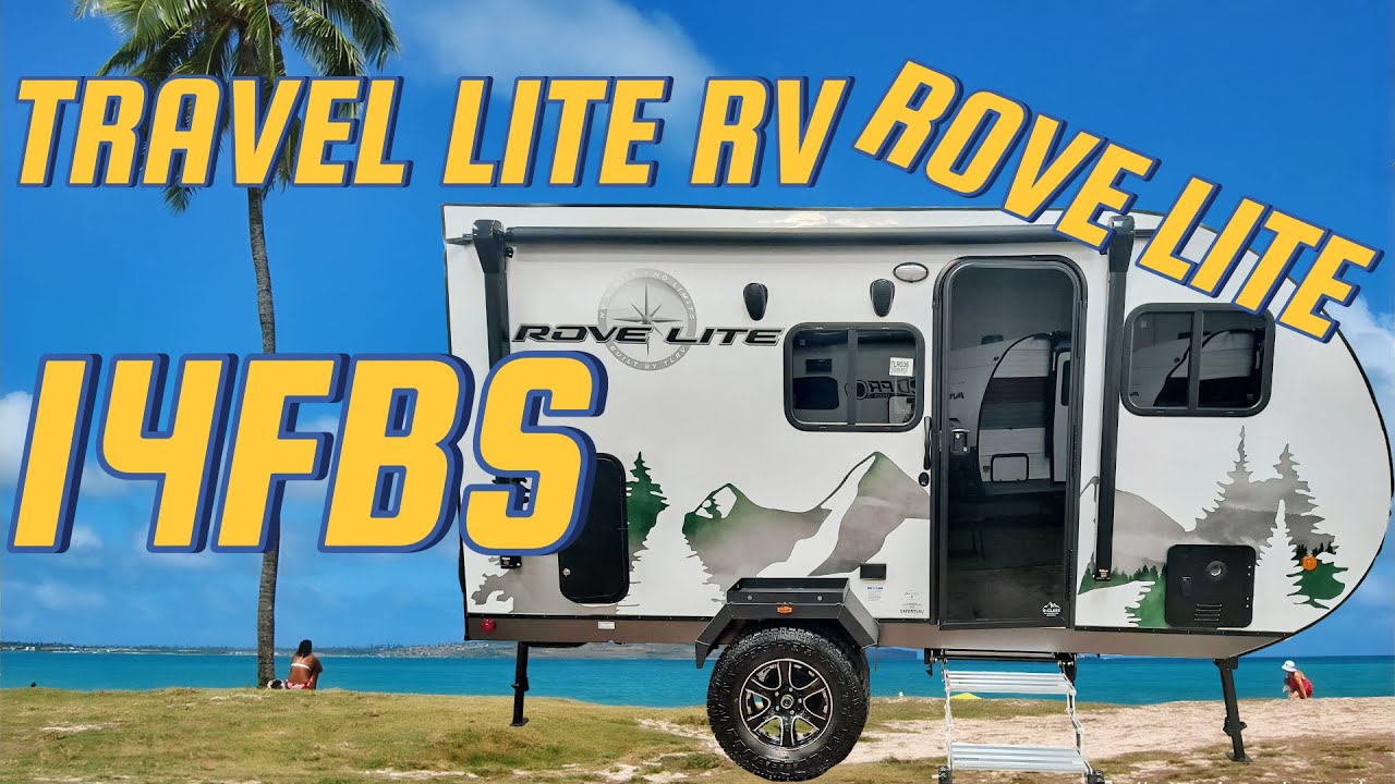 2025 Travel Lite 14FBS Rove Lite RV Lightweight Travel Trailer #travellite #rovelite #tlrv #rv