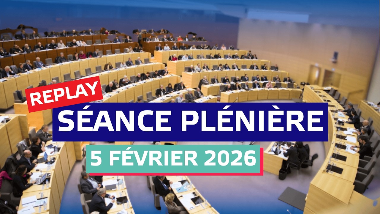 Revivez la séance plénière du jeudi 5 février de la Région Hauts-de-France