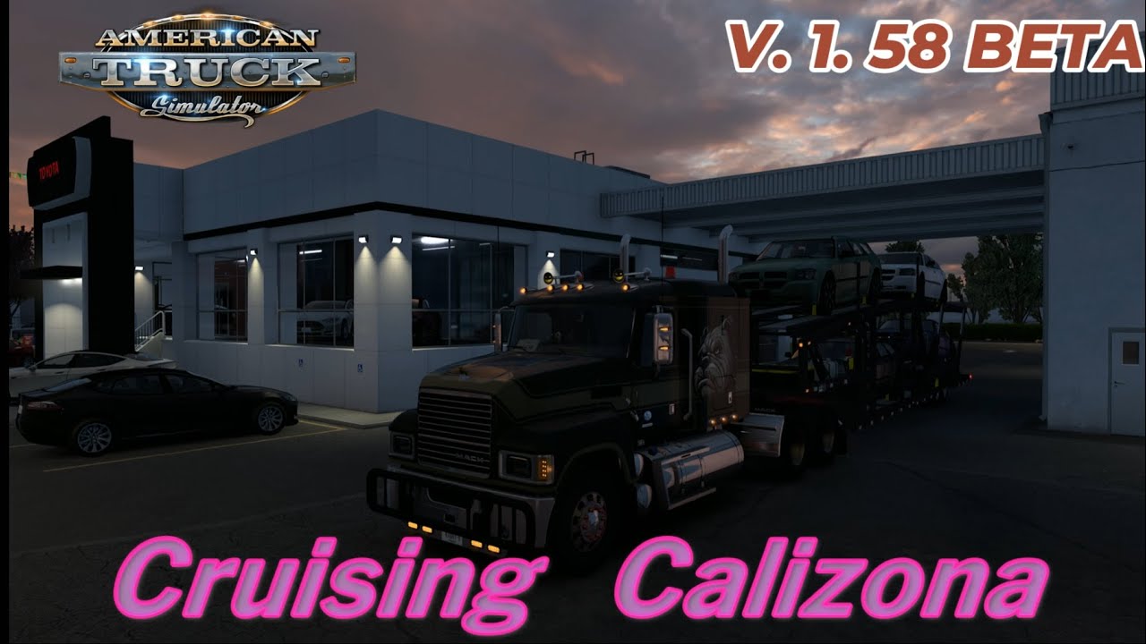 #ATS  v.1.58 BETA  +++ Kanny Niedertrumper on Tour +++ #mack