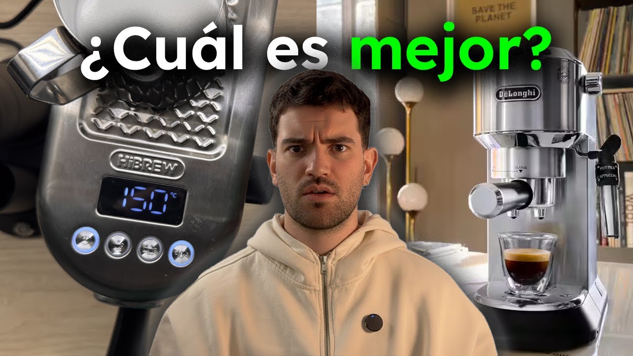 Probé la HiBREW H10B contra la De'Longhi Dedica: ¿cuál compraría?