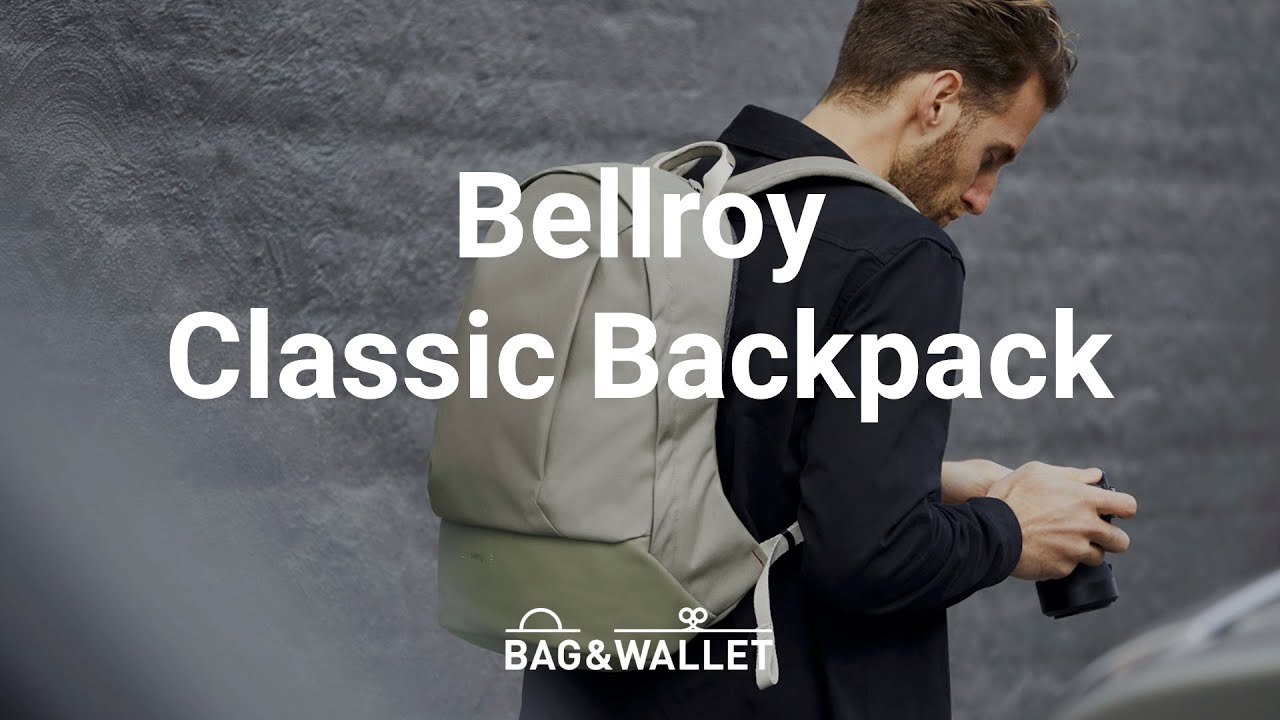 Обзор рюкзака Bellroy Classic Backpack 2nd Edition 20L
