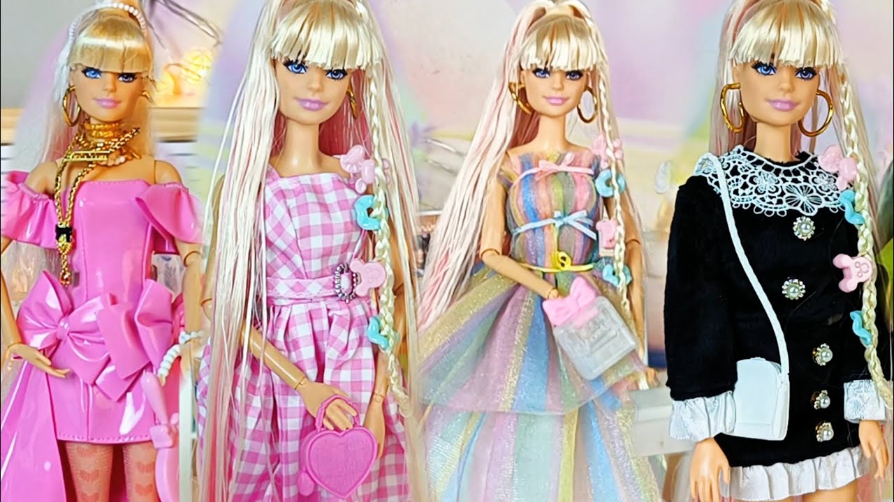 Takipçilerimden Eylül için Barbie Extra Fancy Bebeğe Bakım ve Kombin Challenge Yaptık