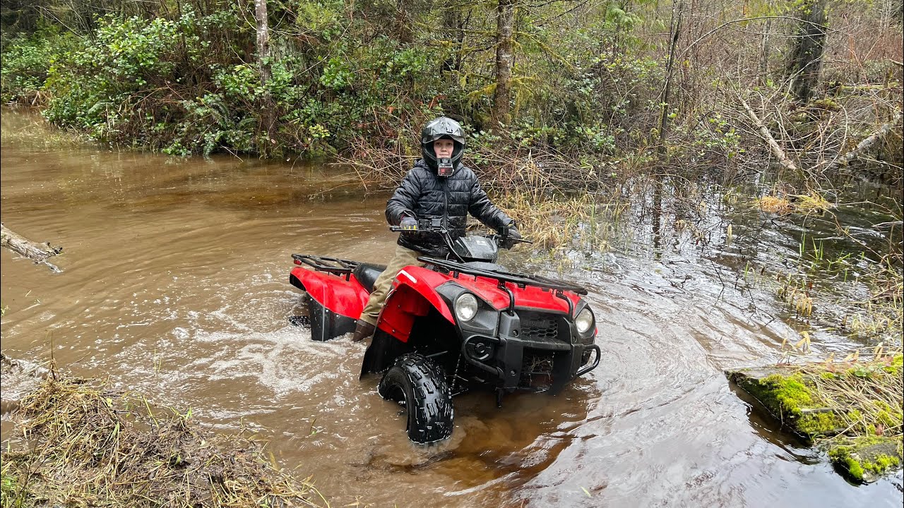 2020 Kawasaki Brute Force 300 at Tahuya Forest