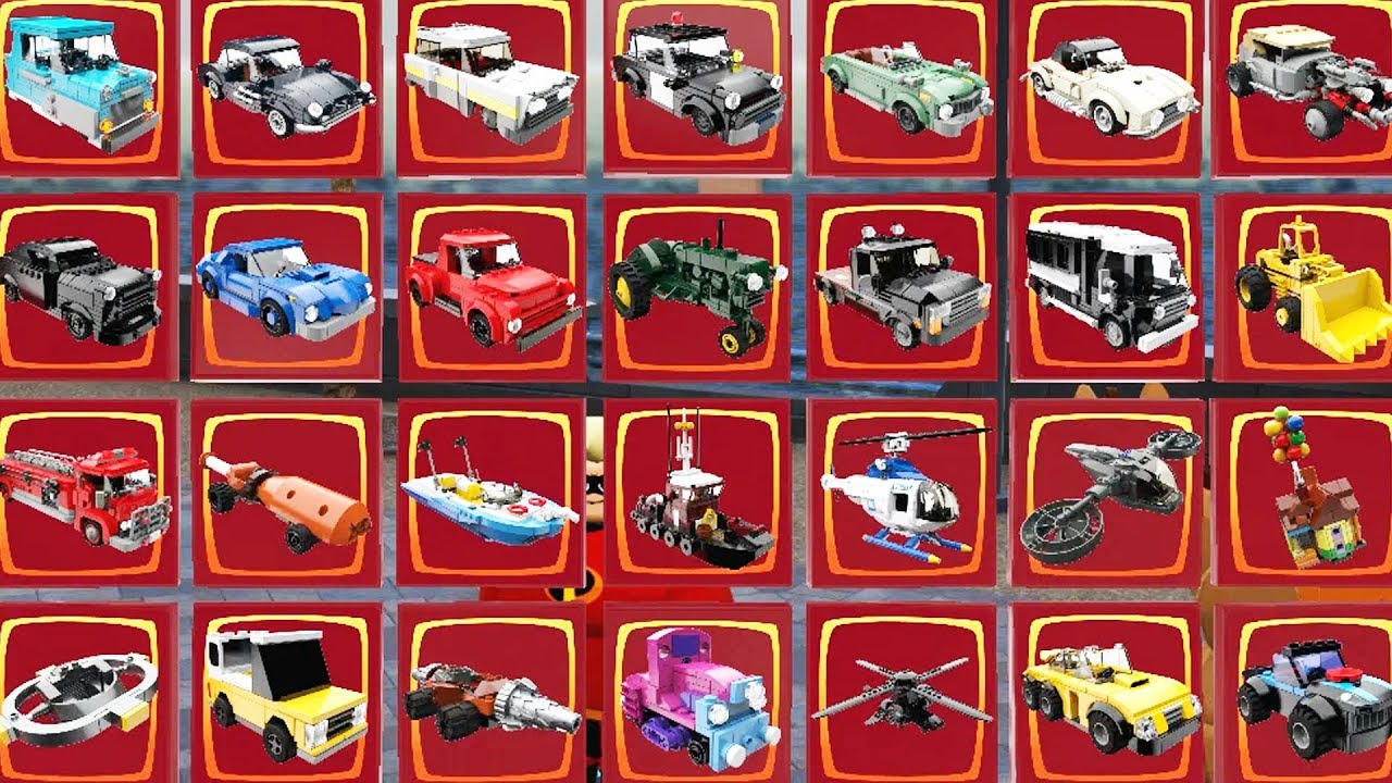 LEGO INCREDIBLES - ALL Vehicles Unlocked!