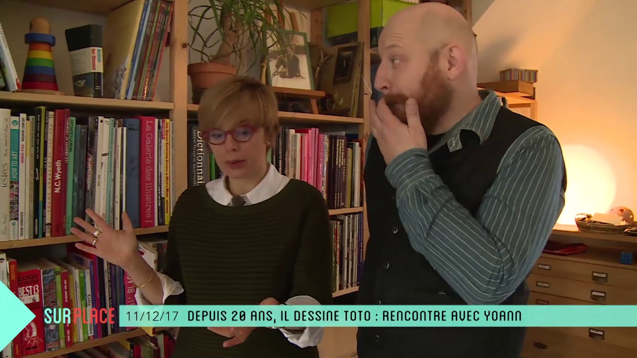 Sur Place chez le dessinateur BD Yoann