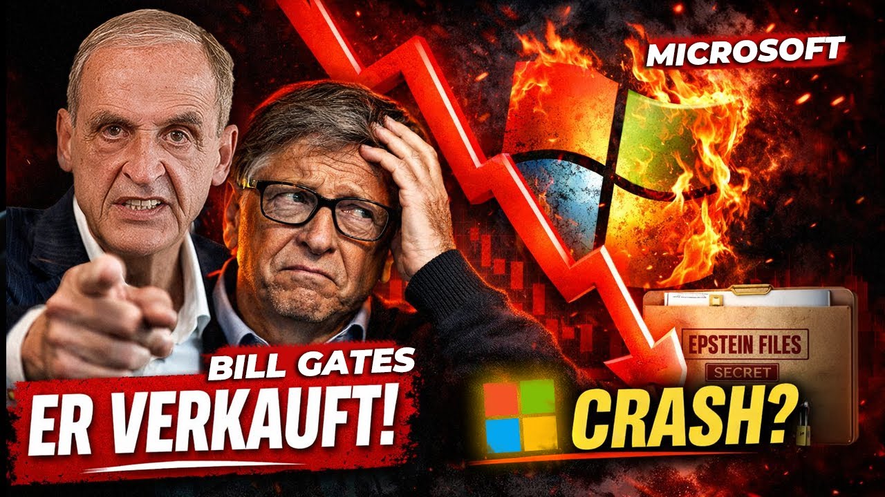Bill Gates verkauft Microsoft Aktien – Warnsignal für den ganzen Markt und die KI Blase ?