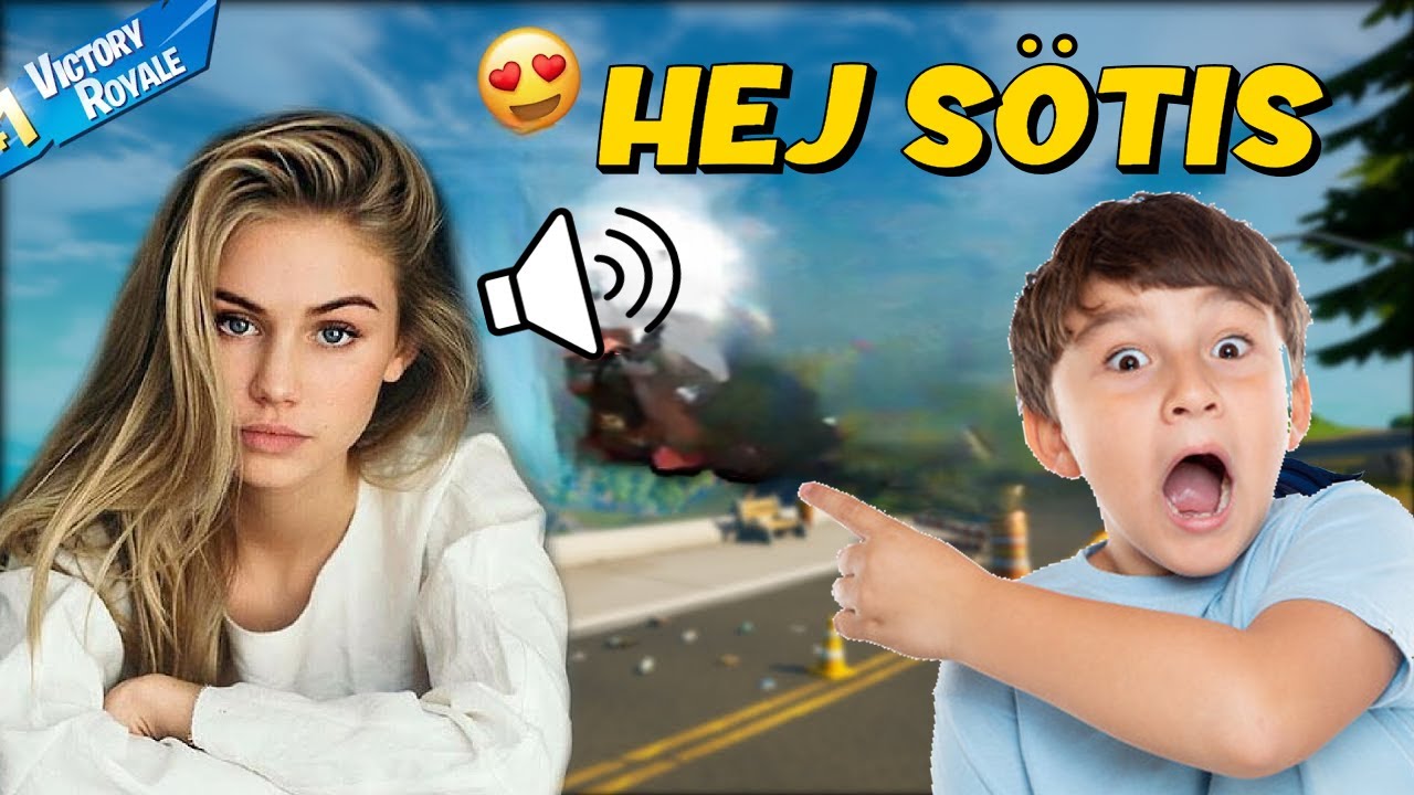 Trollar min kusin MED TJEJ RÖST I FORTNITE