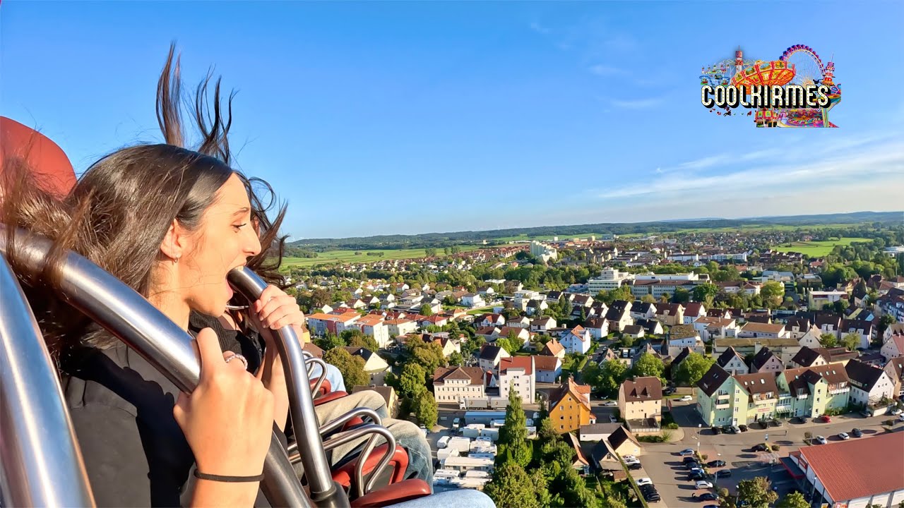 Fortress Tower Goetzke | Onride Video [ Fränkisches Volksfest Crailsheim 2023 ] Clip by CoolKirmes