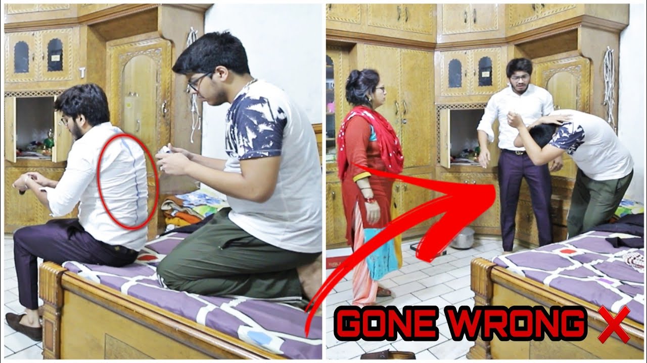 White Shirt Par🩸INK Daal Di😨 // Prank Gone Skater Rahul 😡 // Skater Himanshu