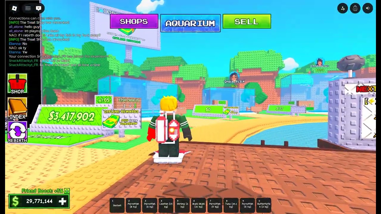 playing dive down in #roblox