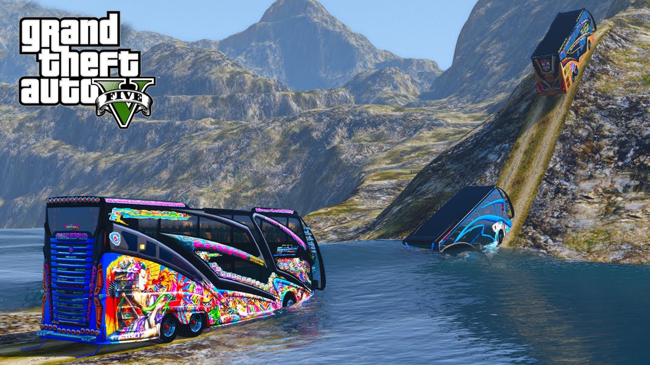 ลุยภูเขาสุดโหด โหมดรถบัสซิ่ง [GTA V ชีวิตจริงสิงรถบัส]
