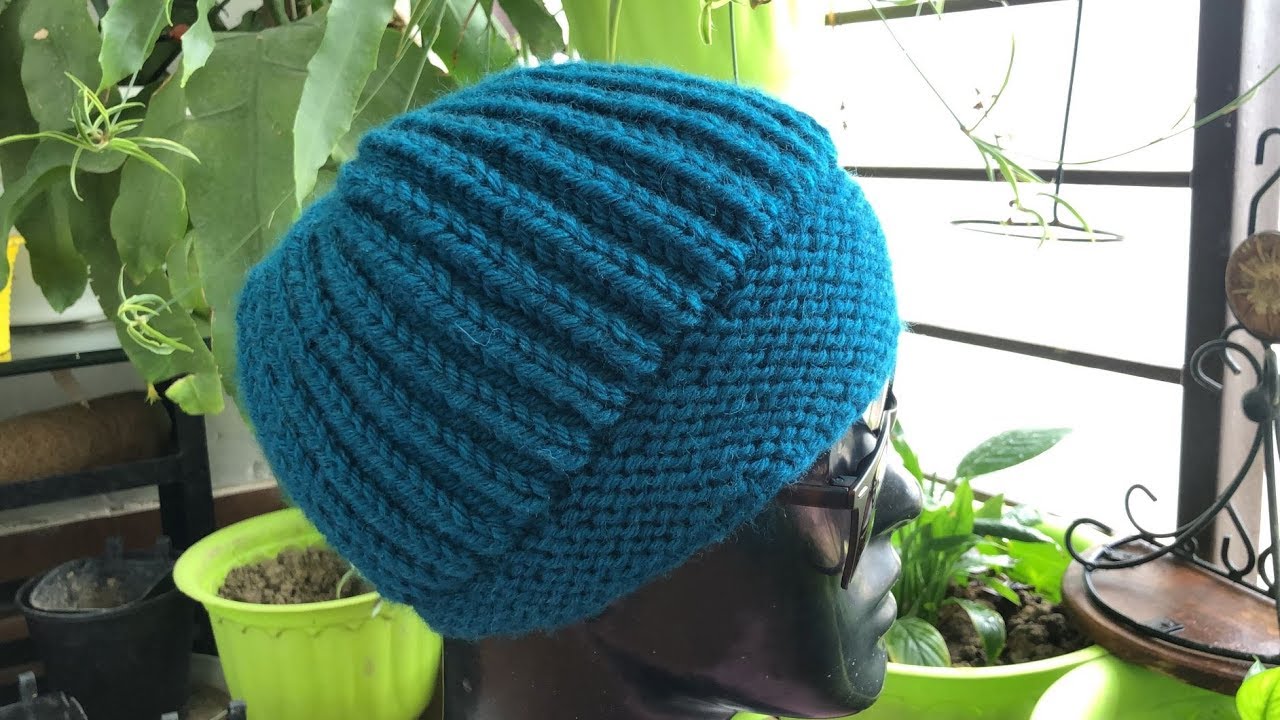 Knitting Very Easy and Stylish Cap for Everyone (बहुत ही आसान टोपी )