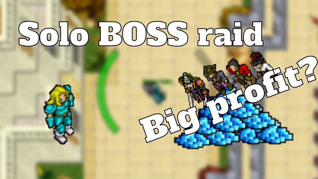 I Got a Boss Raid All to Myself! Big Profit or Not?? Tibia - bosshunter
