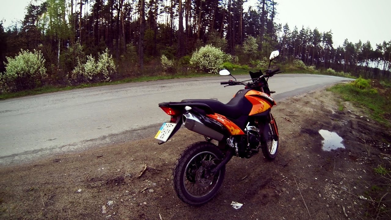 Катание на  мотоцикле Viper V250VXR Irbis XR250 №3