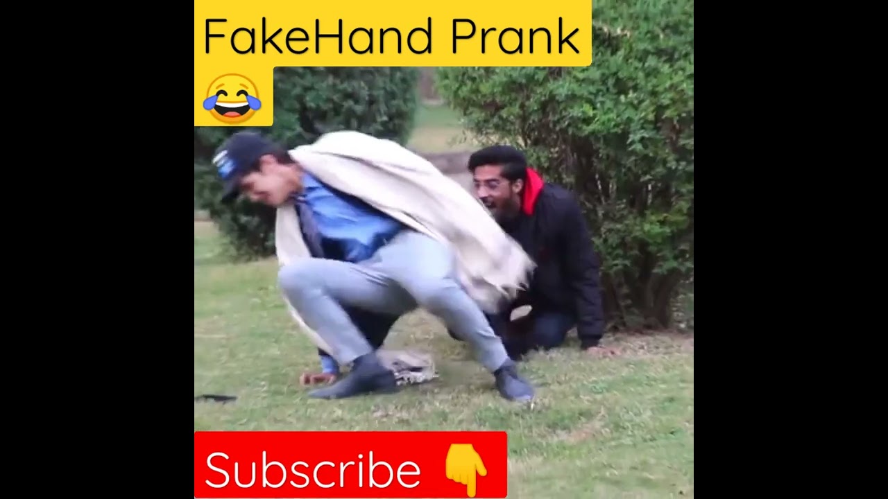 Fake Hand Prank😅 