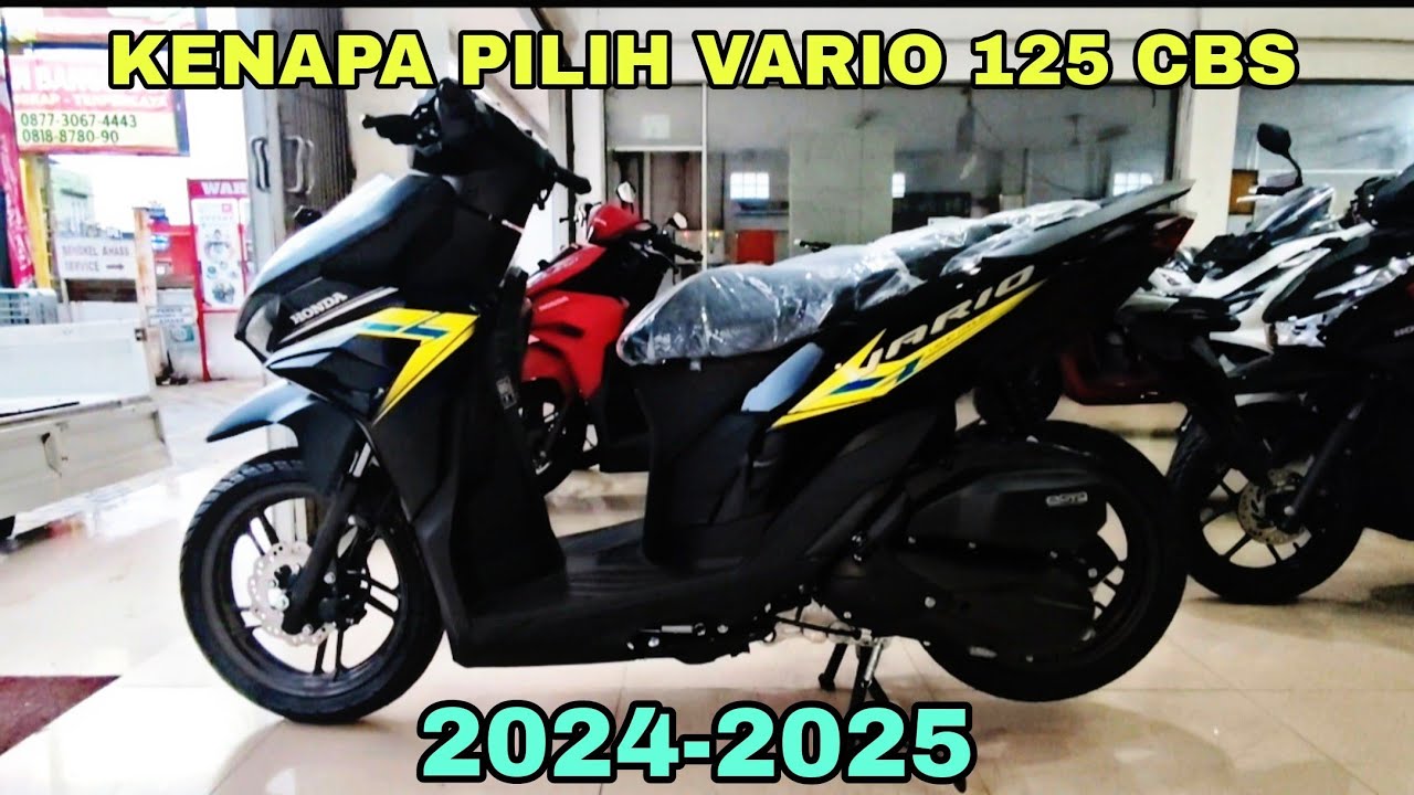 ALASAN PILIH VARIO 125 TYPE CBS DI BANDINGKAN TYPE CBS ISS 🔥🔥🔥