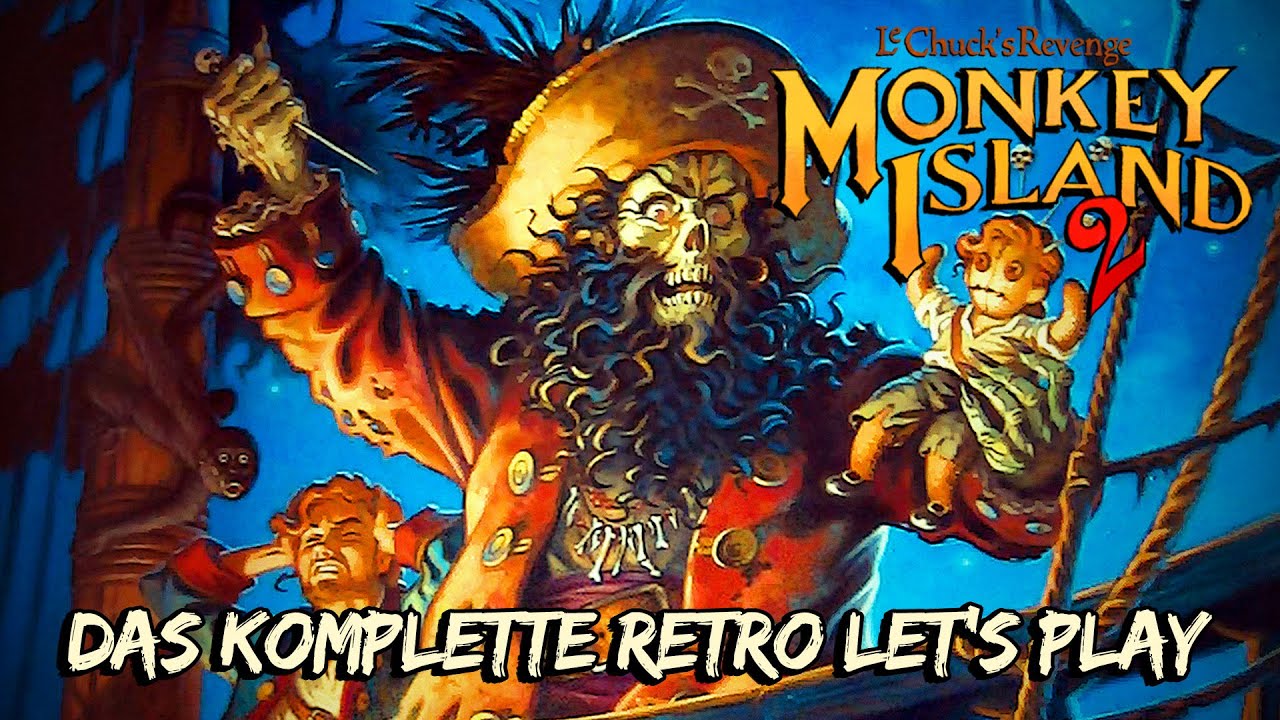 LET'S PLAY Monkey Island 2: LeChuck's Revenge // KOMPLETT 💿 Dem Guybrush sein Threepwood! (Deutsch)