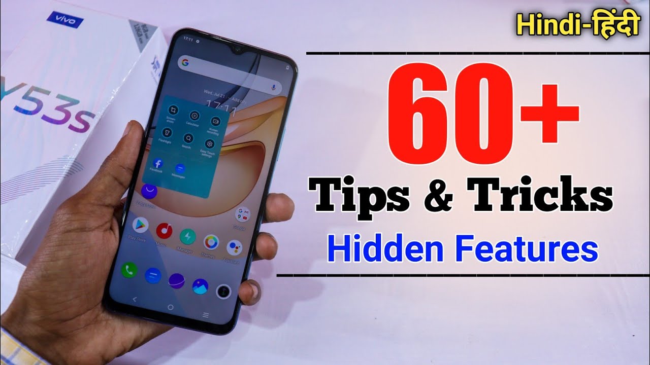 Vivo Y53s Tips And Tricks - Top 60++ Hidden Features | Hindi-हिंदी