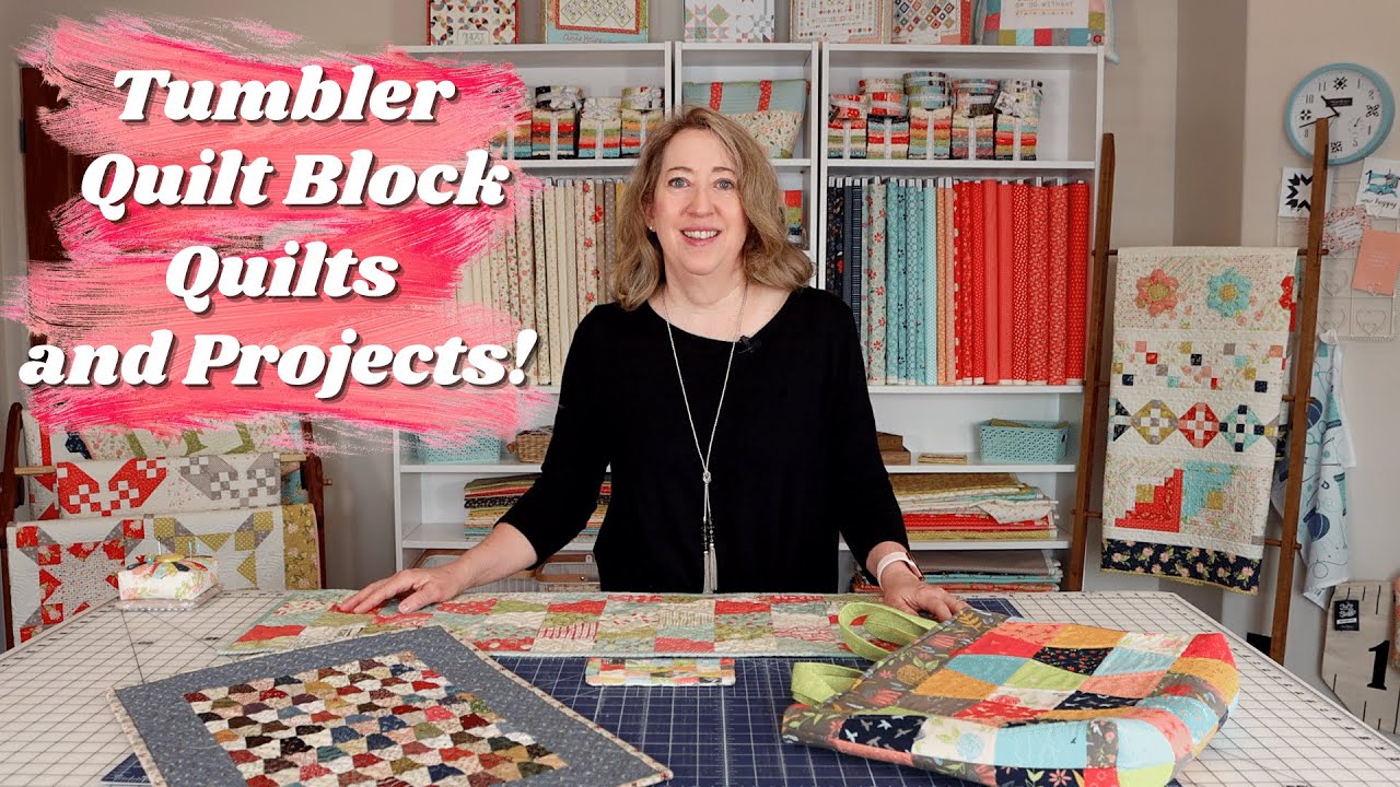 Tumbler Quilt Block Quilts and Projects