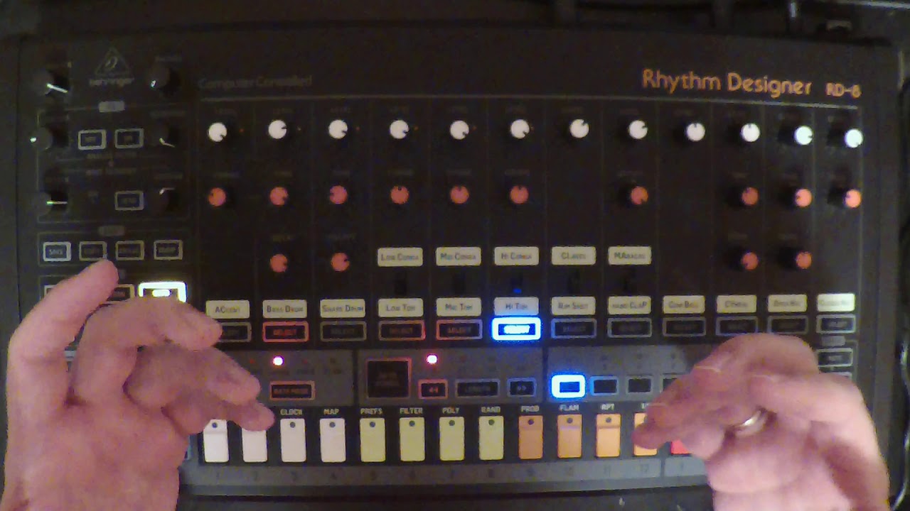 Behringer RD-8 How to program note repeats? An in depth look into the step repeat and note repeat fu