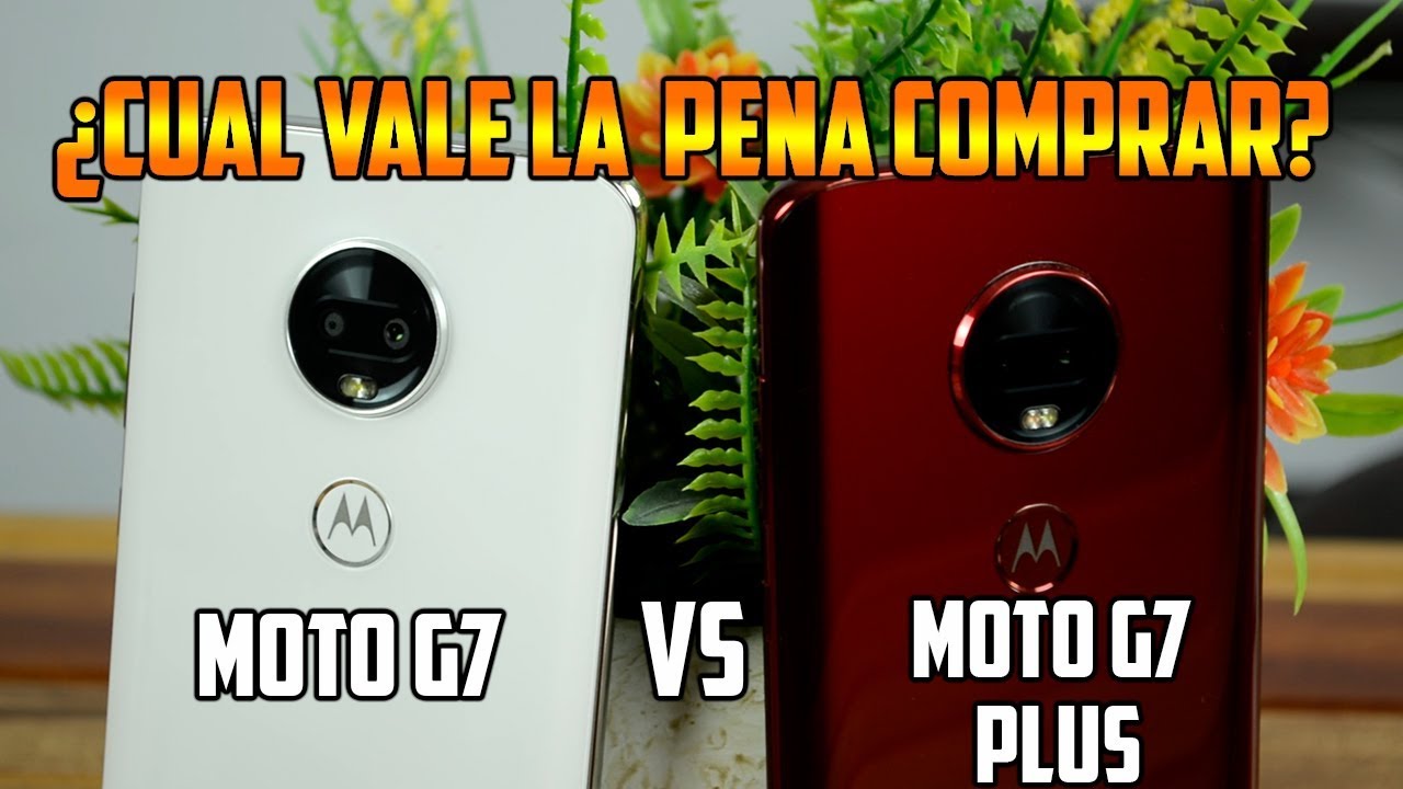 ¿Cual comprar Moto g7 Plus o Moto g7? | Tecnocat