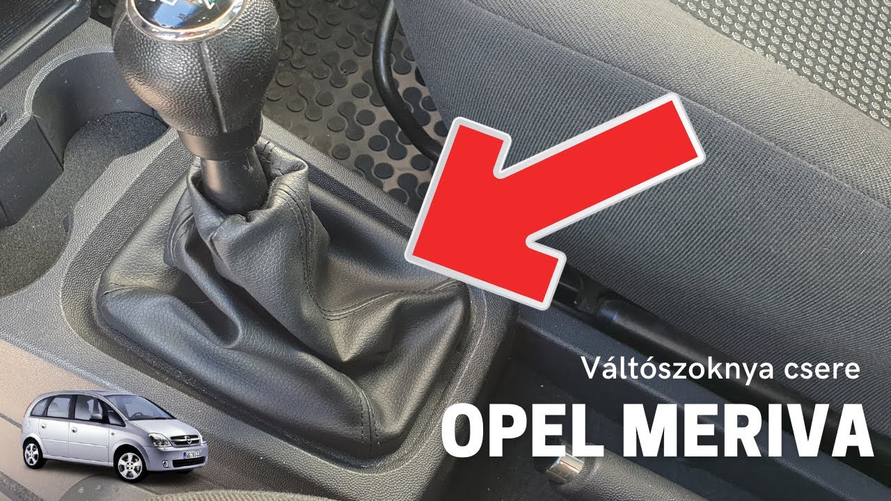 Opel Meriva váltószoknya csere