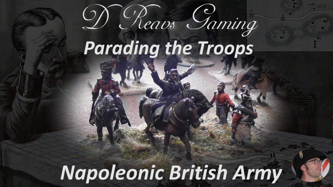 Parading the troops | British Army | 25/28mm | Napoleonic |  PTT18