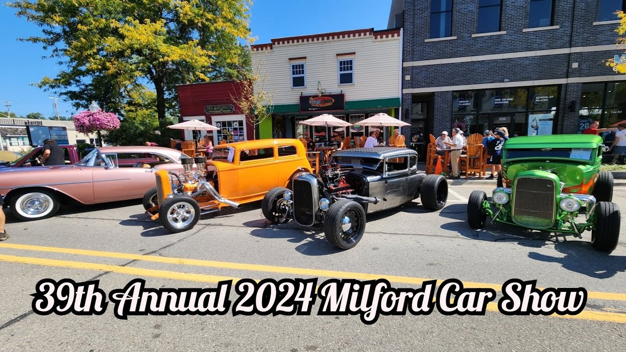 2024 Milford Classic Car Show - 3-1/2 hrs with over 300 vehicles in attendance. Great Show!