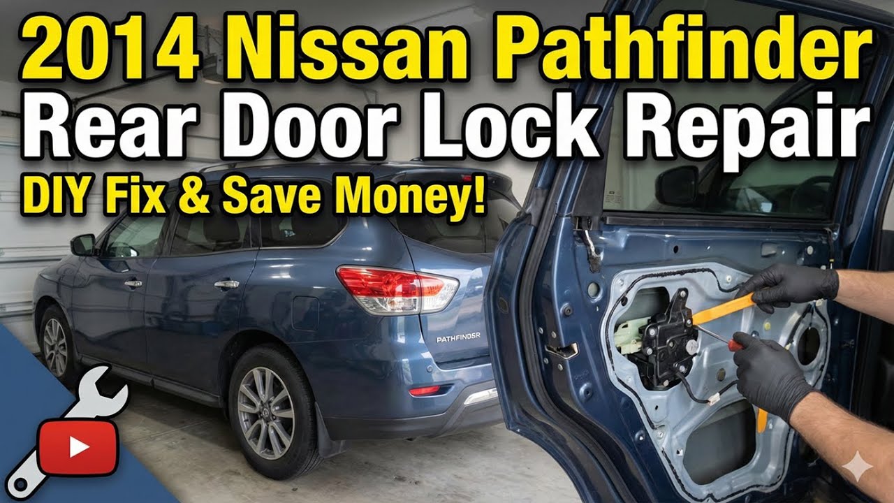 2014 Nissan Pathfinder door lock problem, -unlocks but doesn't lock