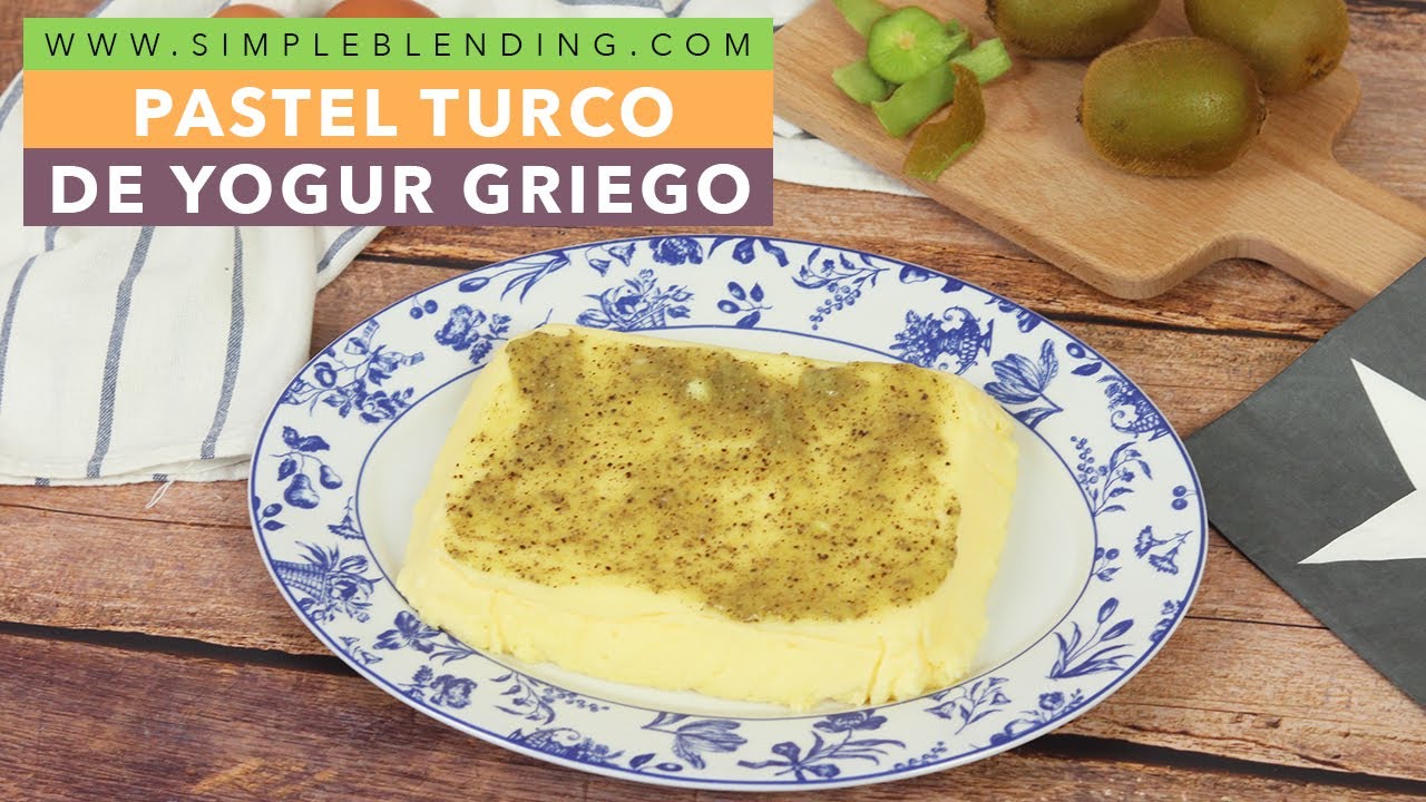 PASTEL TURCO DE YOGUR GRIEGO | Receta de pastel de yogur en el microondas | Tarta de yogur rápida