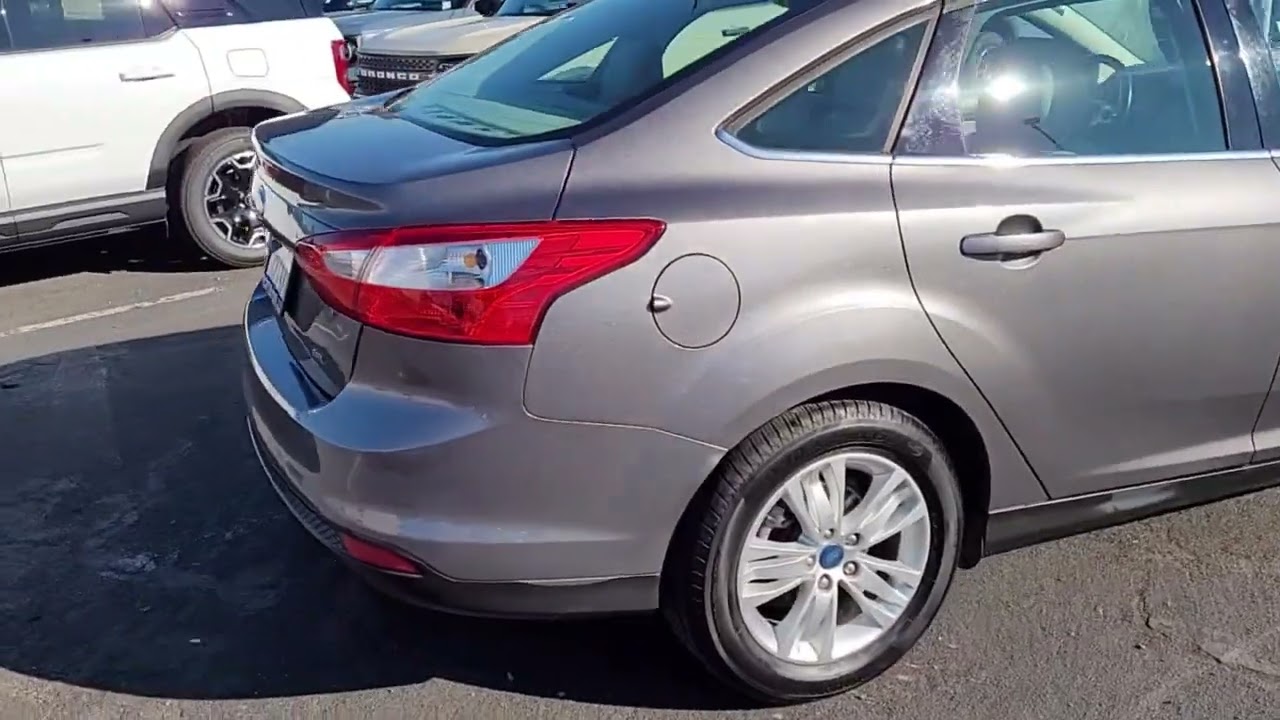 2012 Ford Focus SEL Sedan