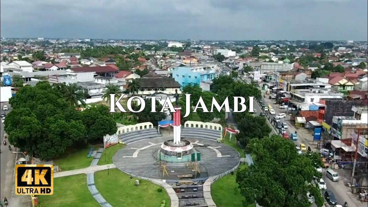 Kota Jambi, Provinsi Jambi Indonesia 🇮🇩 By Drone Footage #kotajambi #jambi #indonesia