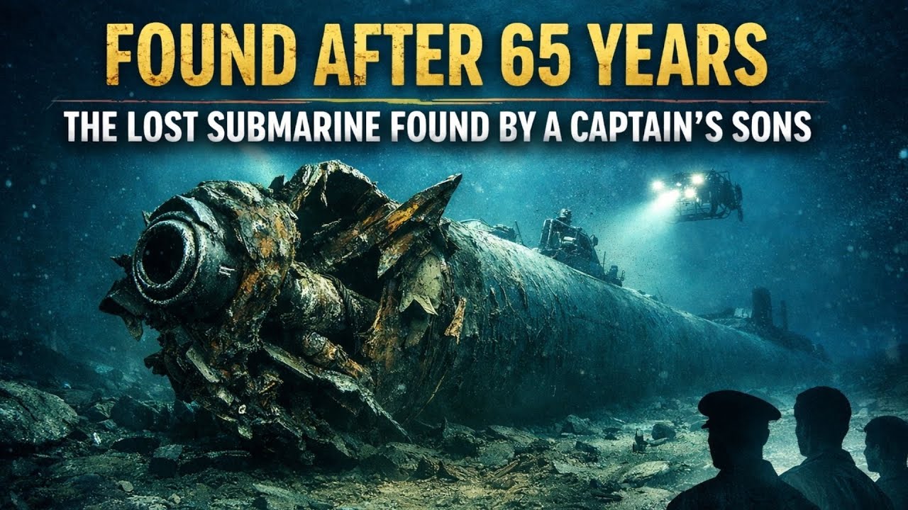Found After 65 Years — The Lost Submarine Found by a Captain’s Sons Trapped Beneath the Pacific